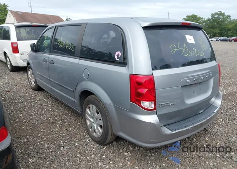 2015 Dodge Grand Caravan American Value Pkg z USA, uszkodzony, nr VIN 2C4RDGBG2FR599884